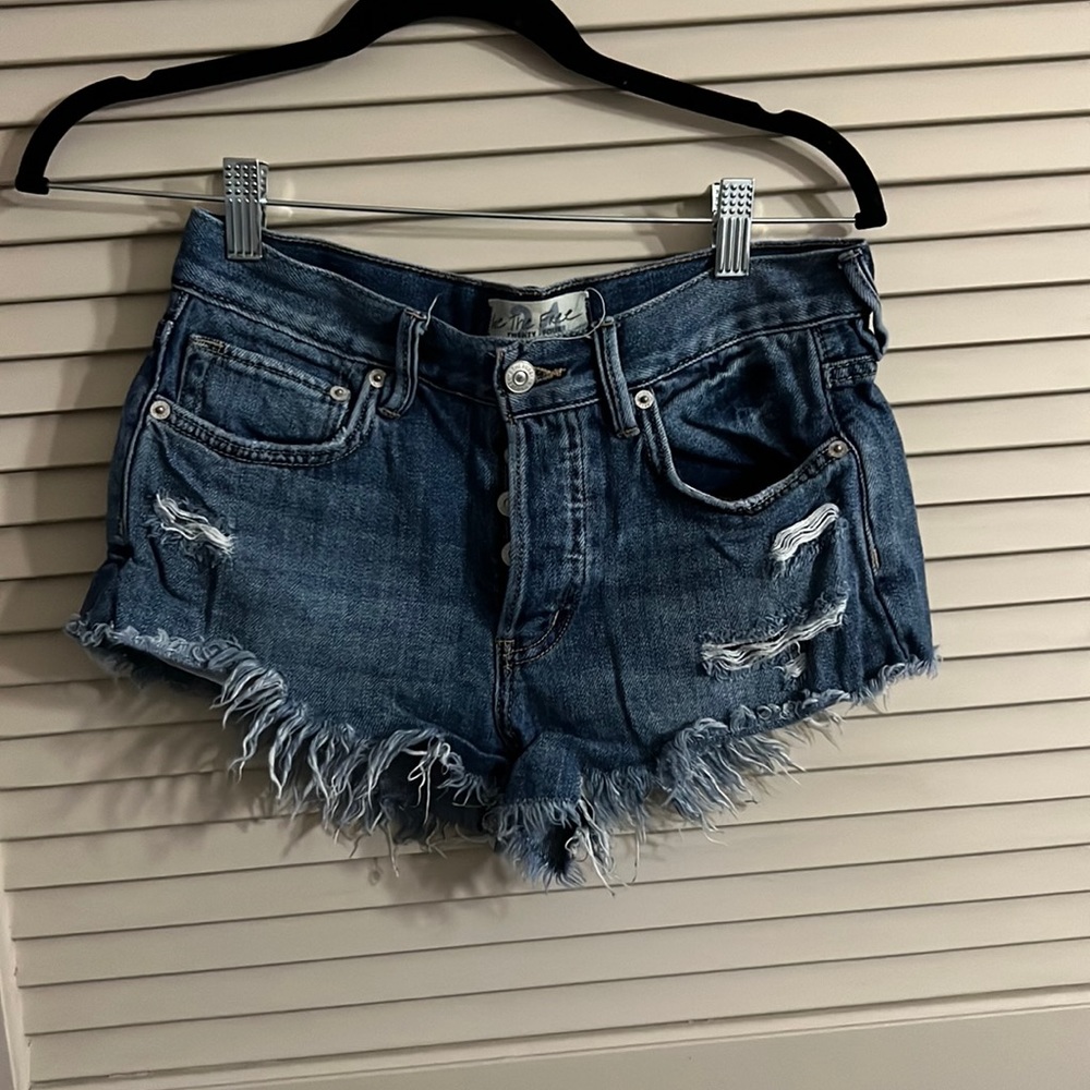 We the free Jean shorts